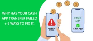 cash app transfer failed