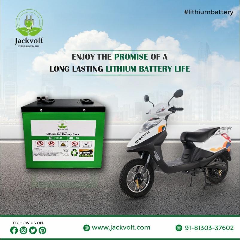 Lithium Battery Packs for Two Wheelers