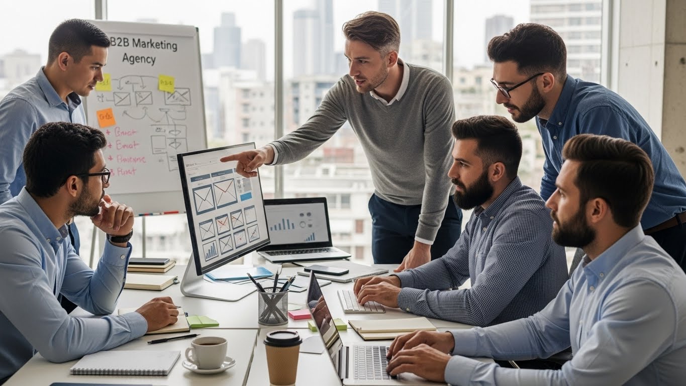 How a B2B Marketing Agency Improves Sales Funnel Efficiency
