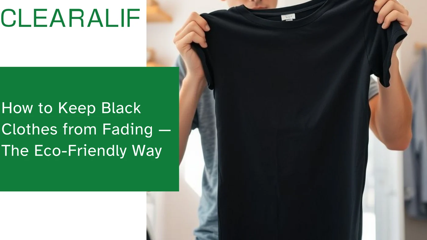 Faded Black Clothes - Wash Them With Better Habits
