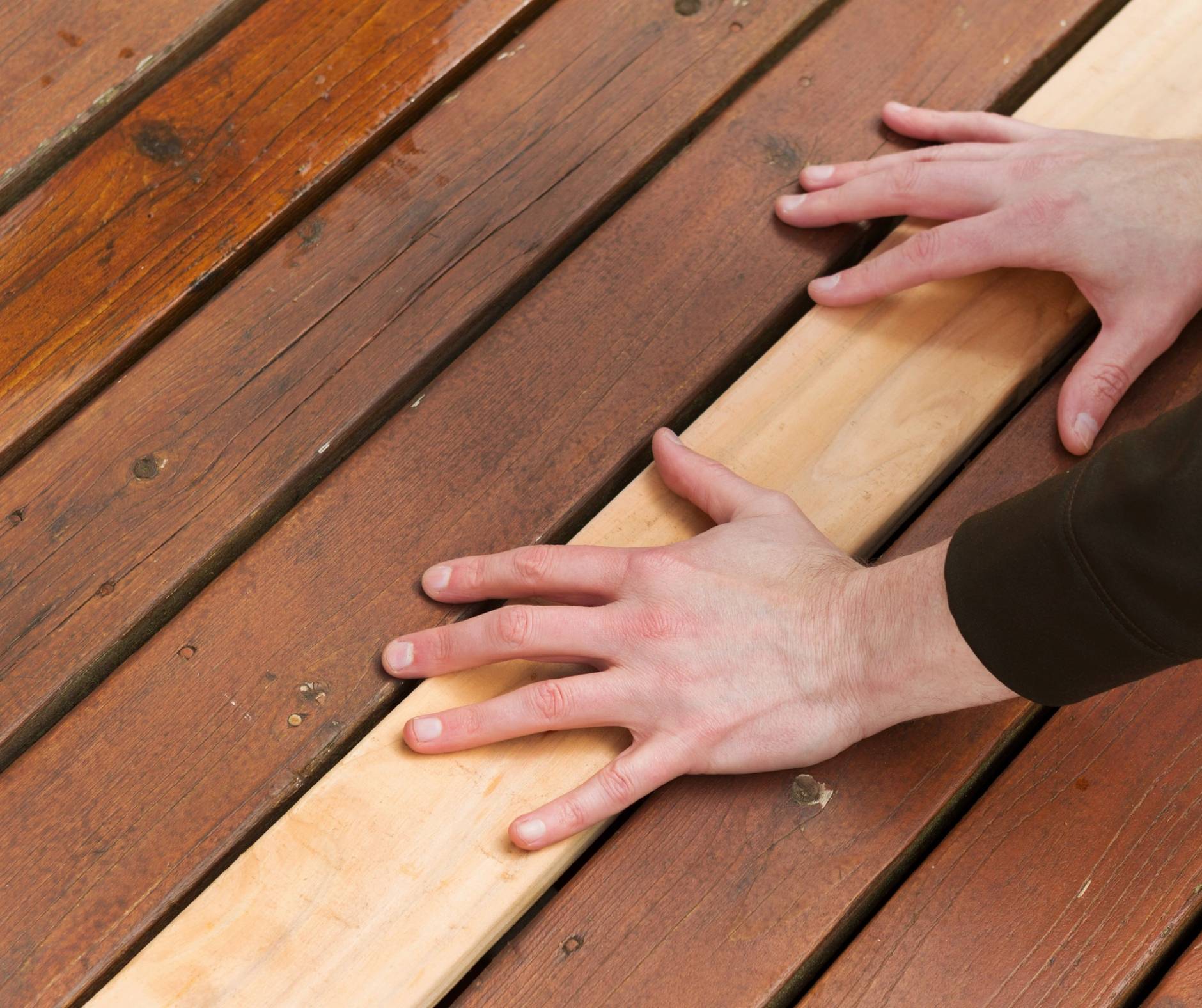 Worn Deck Boards - Repair Damage Before Safety Worsens