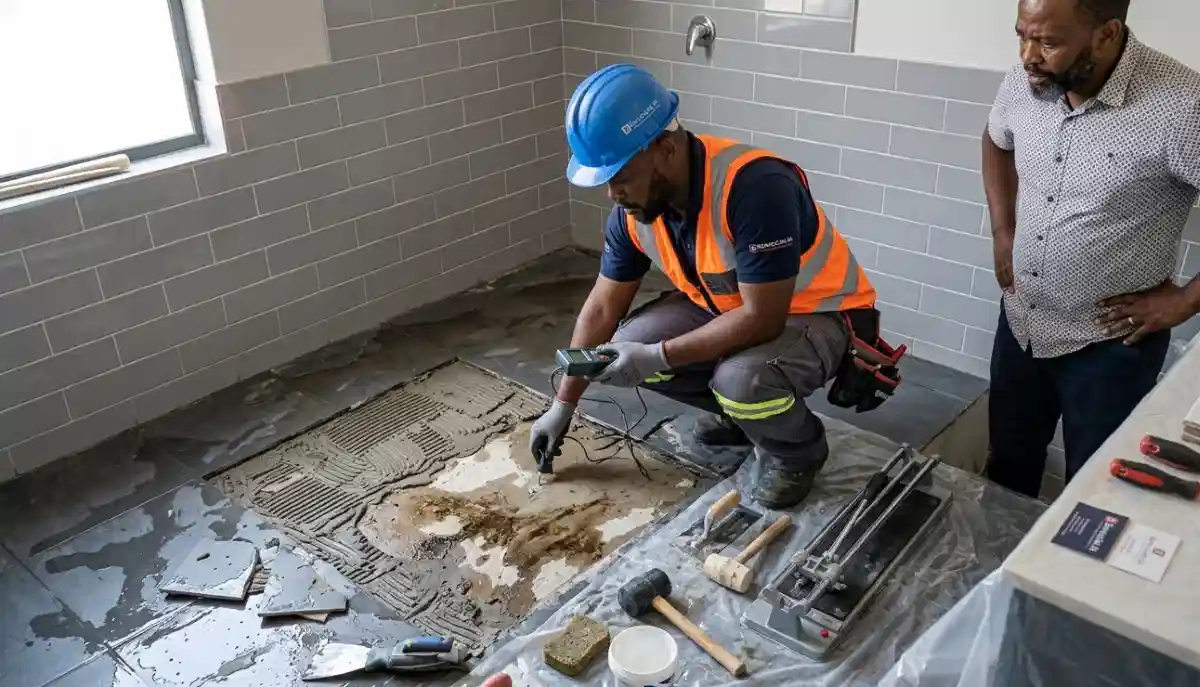 Cracked Patio Tiles - Repair Damage Before Water Spreads