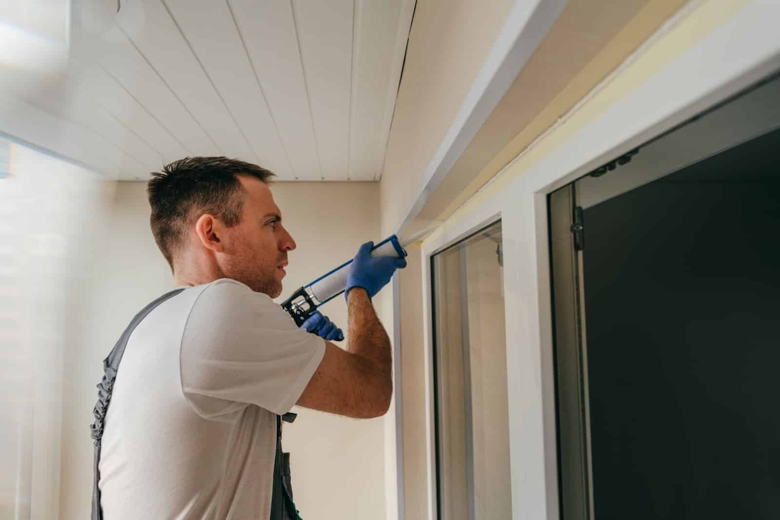 Cracked Window Caulk - Seal Gaps Before Rain Enters